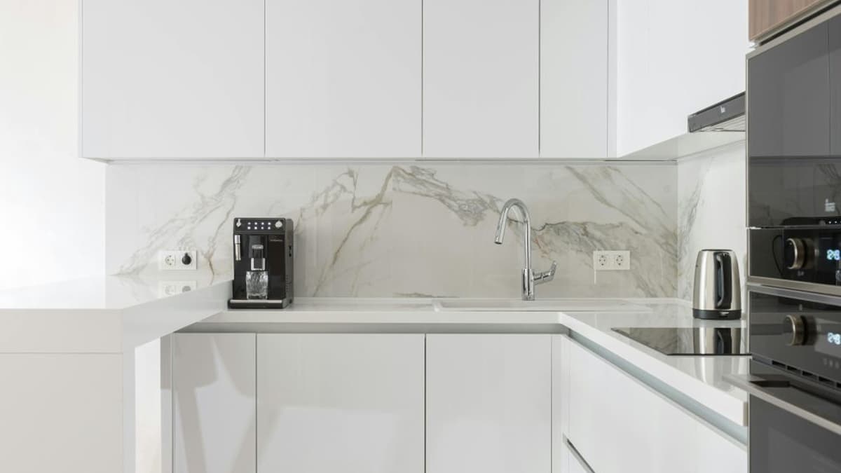 Flat panel modern cabinets