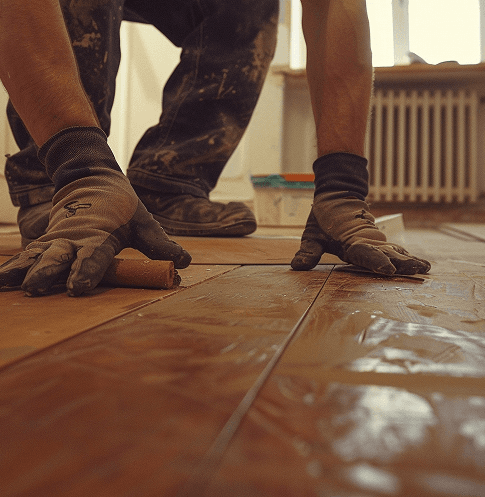 Flooring installation in a Tampa Bay home — luxury vinyl plank and tile options