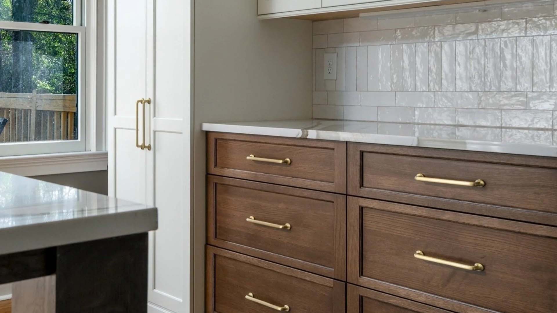 Custom built cabinetry