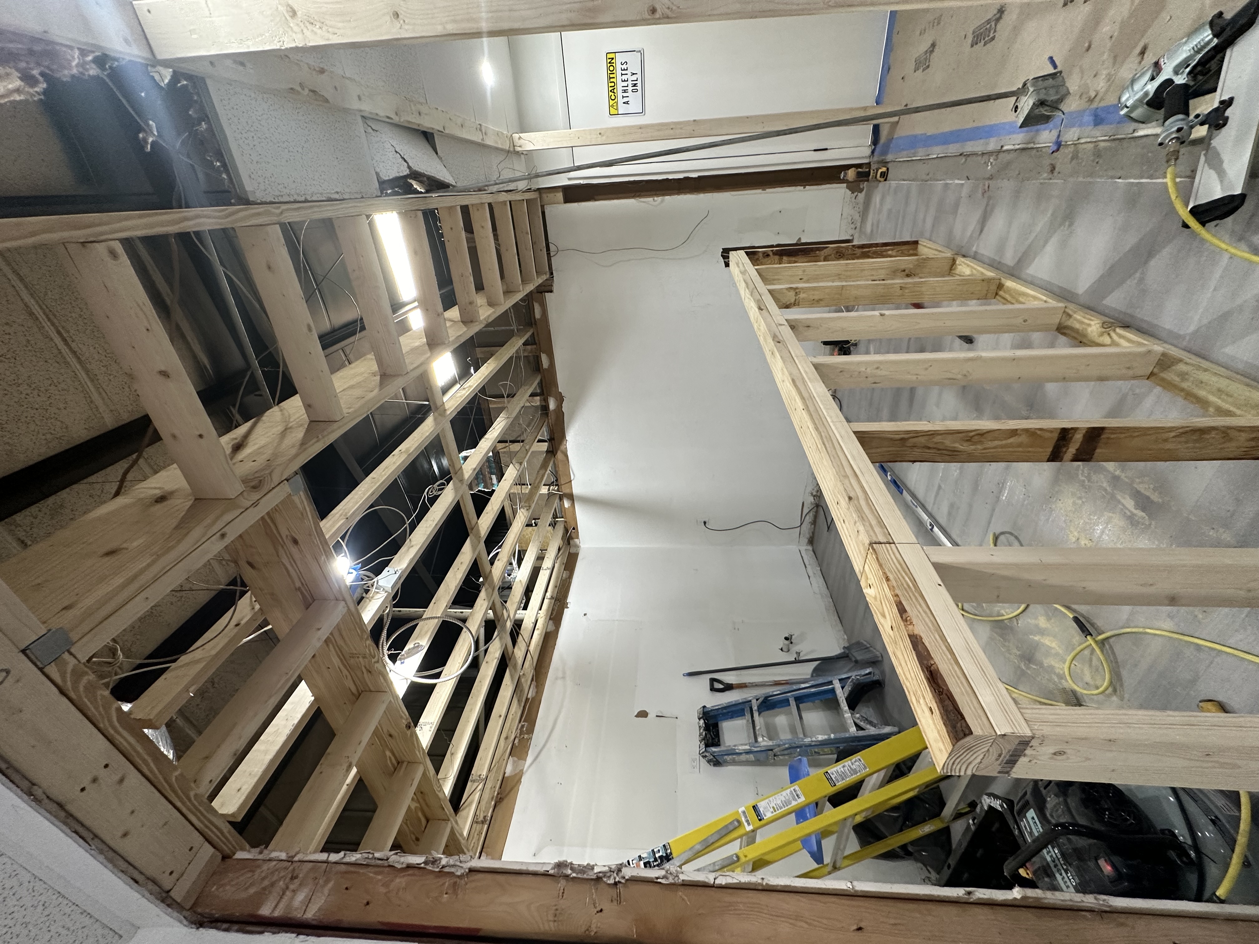 Custom framing and architectural ceiling features by PFG Constructions